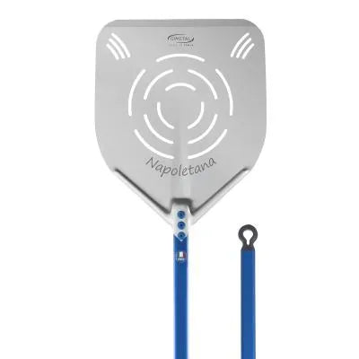 Gi.Metal - La linea composta da pala e palettino è stata progettata per rispondere alle esigenze dei pizzaioli che fanno pizza secondo lo stile napoletano, quindi in forni a legna tradizionali napoletani che raggiungono i 500 gradi e sfornano un alto nume