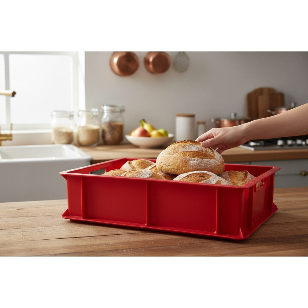 Cassetta per Lievitazione Pizza e Pane + coperchio 30x40x10H - Color