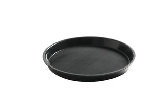 Hendi - Vassoio di servizio, rotondo, antiscivolo colore nero.