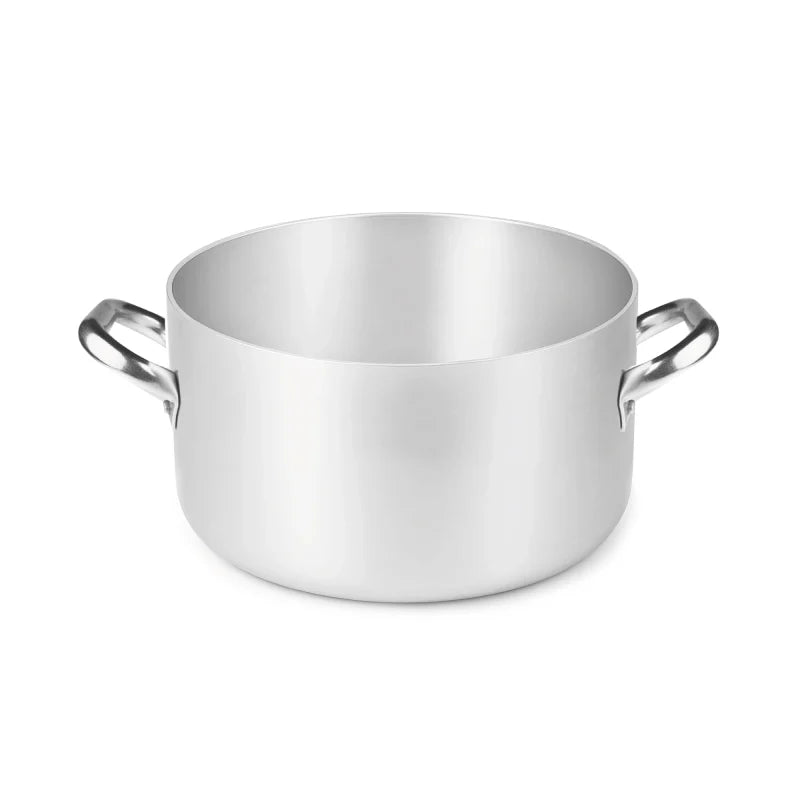 Pentole Agnelli - Casseruola alta in alluminio 3mm – 2 maniglie Ø36