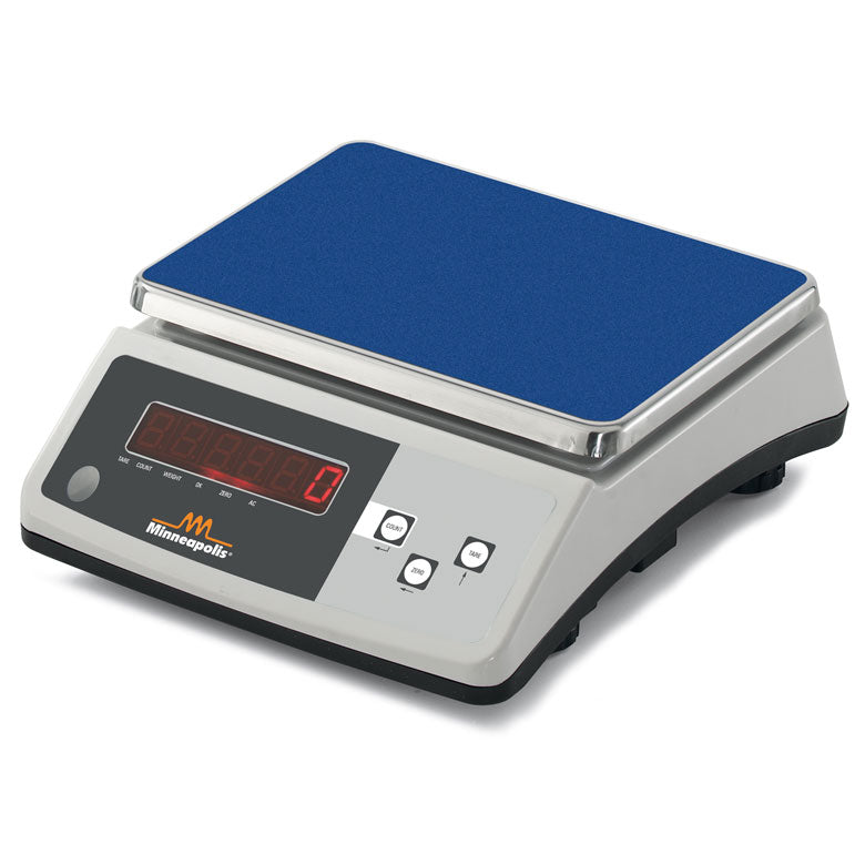 Sirman - MINNEAPOLIS 30/1 - Bilancia digitale, portatile, da cucina. - Piano appoggia merce in acciaio inox - Ampio display digitale retroilluminato. - Alimentazione a batteria ricaricabile. - Funzionalità contapezzi - Massima pesata 30 Kg divisione 1 g -