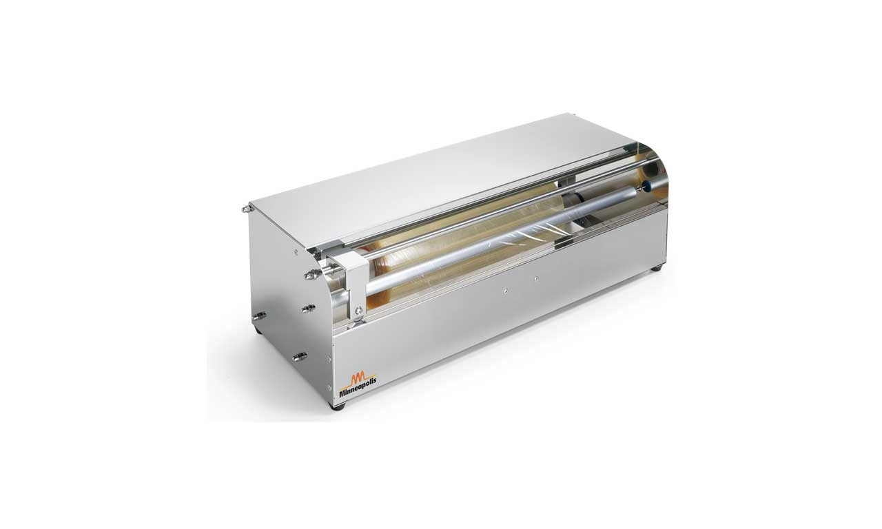 Sirman - DISPENSER HW 45 Pratico srotolatore di vitafim per un facile e veloce confezionamento, caratterizzato da: - Struttura in acciaio inox AISI 304 - Rulli di supporto vitafilm in alluminio - Possibilità di taglio in entrambi i versi (destra/sinistra)