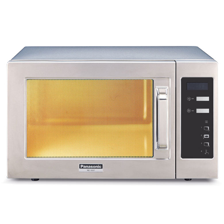 Sirman - PANASONIC NE1037 AUTO Forno dotato di un sistema di propagazione delle microonde dal basso verso l’alto che permette uniformità e celerità di cottura.