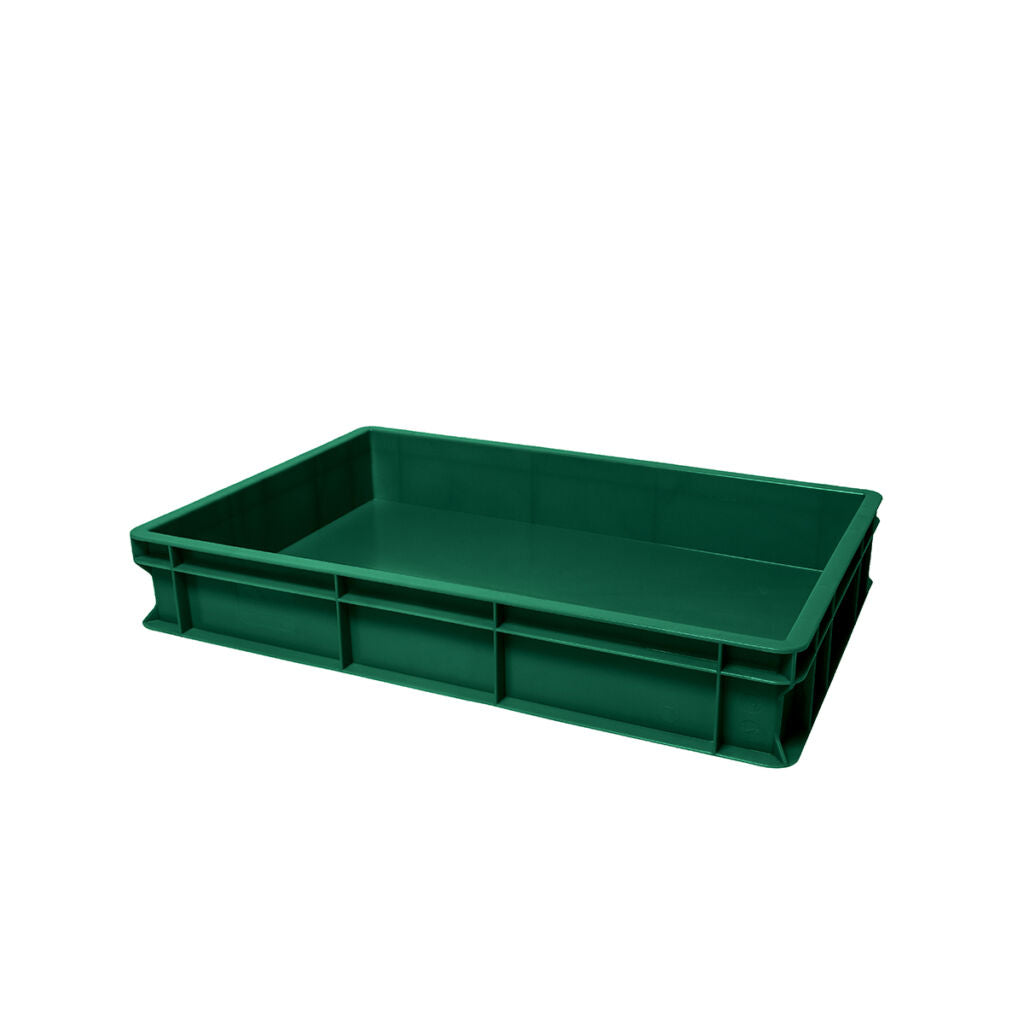 Genusdei - VASCHETTA PER IMPASTI CON FONDO E PARETI CHIUSE 600X400 H 100 mm VERDE Colore: Verde menta