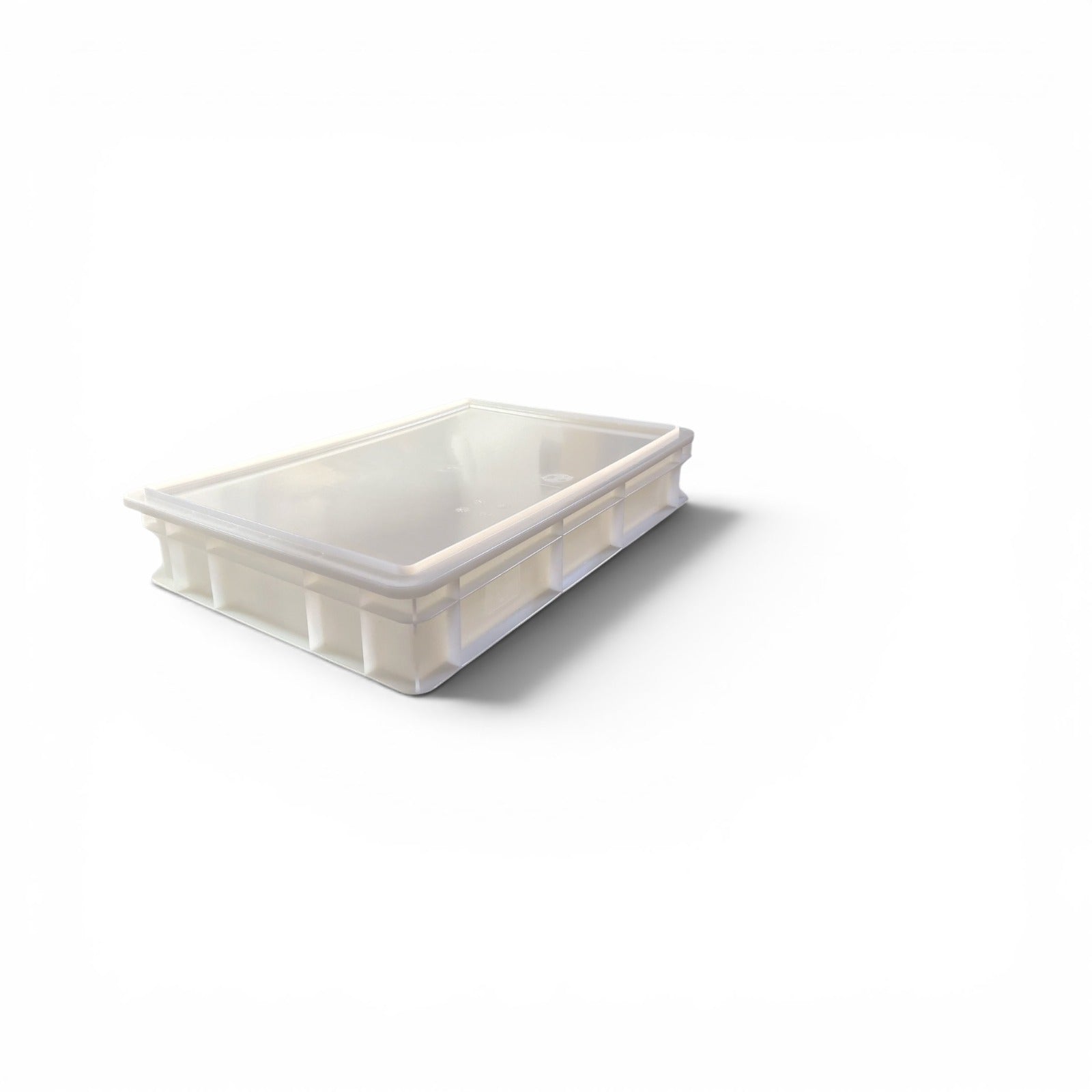 Genusdei - 1 Cassetta per Lievitazione Pizza E Pane |Contenitore Cibo per Impasto | Cassetta Portaimpasto | Scatola Plastica + Coperchio
